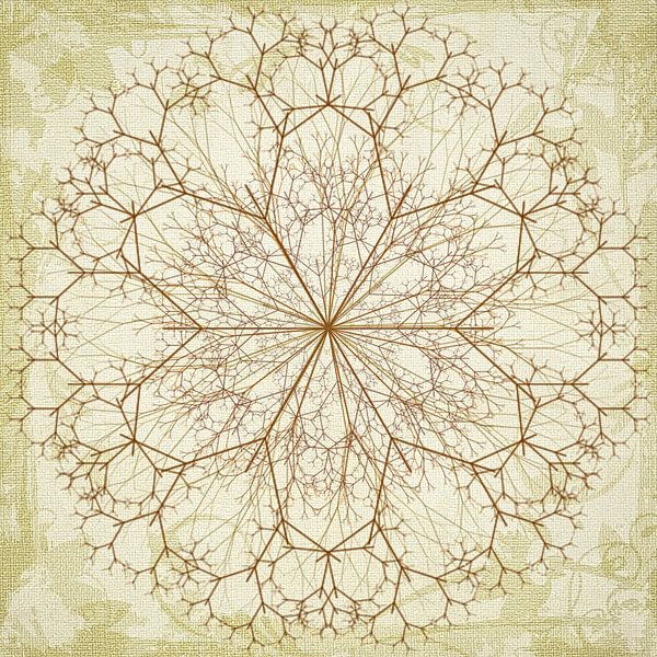 Mandala, gezeichnet von Rietje Bulthuis