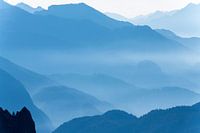 An early morning in the Italian Dolomites