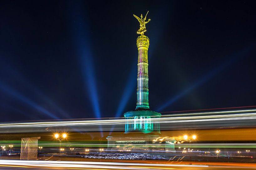 The Berlin Victory Column by Frank Herrmann