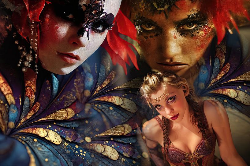 showgirls theatre Burlesque by Egon Zitter