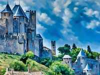 Medieval Castle Carcassonne France