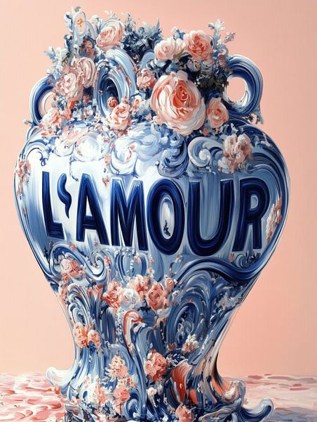 A vase full of love by Franka Poulain
