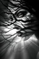 Mystische Zweige einfarbig