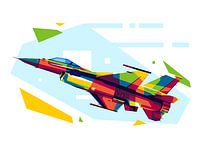 F-16 Fighting Falcon in WPAP