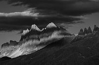 Zebrastreifen auf Dolomiten
