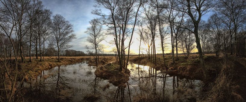 Sunset in Drenthe by Eppo Karsijns