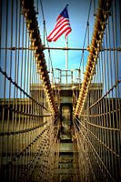 Detail Brooklyn Bridge