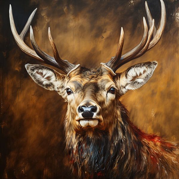 Deer by ARTEO Paintings
