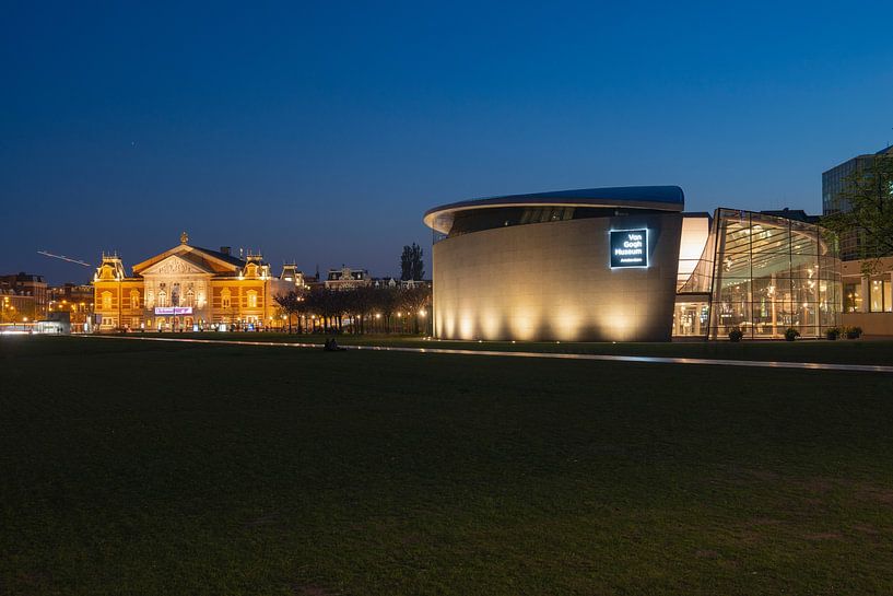 Concertgebouw, Van Gogh Museum, Museumplein by Richard Wareham