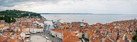Panorama Piran, Slowenien
