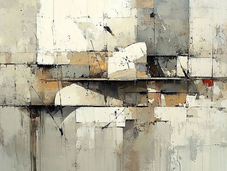 Abstrait géométrique par Zen et Plus