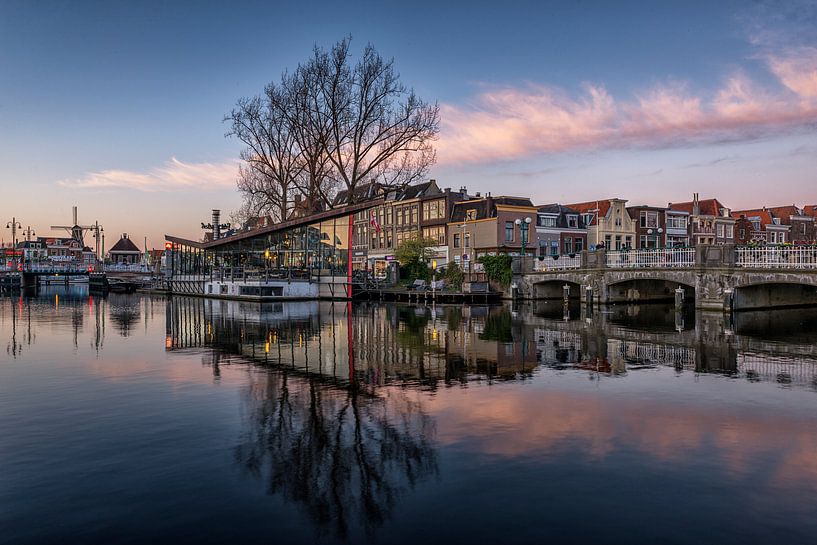 Galgenwater/Turfmarkt Leiden von Dick van Duijn