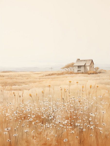 Beruhigung der Landschaft 17 von Bert Nijholt