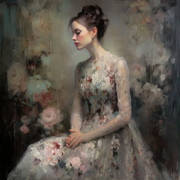 Klassisches Porträt &quot;Romanze&quot; von Studio Allee