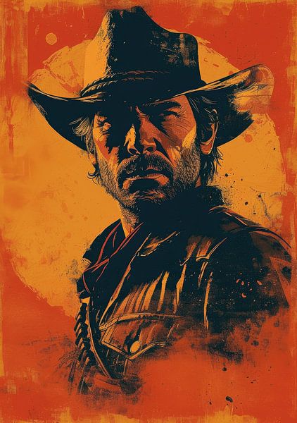 Cowboy Pop Art Western Far West par Niklas Maximilian