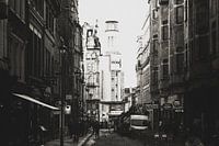 London in schwarz-weiß.