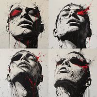 Bust Graffiti Abstract