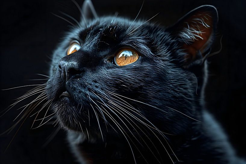 chat noir par PixelPrestige