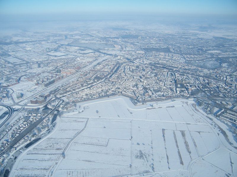 Den Bosch dans la neige par Frans van Hooft