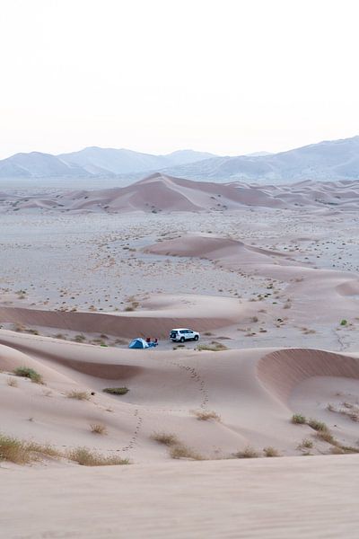 Wild camping in the Rub al Khali desert, Oman by The Book of Wandering
