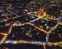 Photo aérienne de Den Bosch Nuit avec Saint John