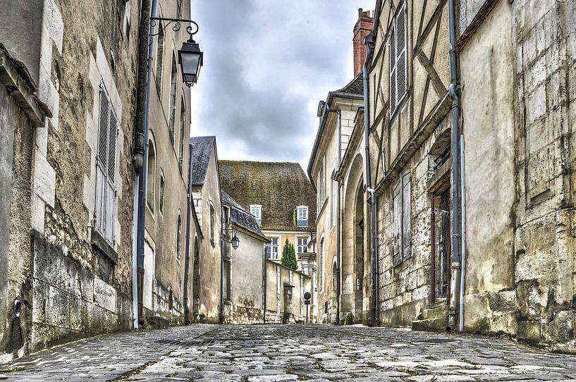 Bourges, Rue de l'hotel de l allemant by Frans Blok - photos, art and other wall decoration