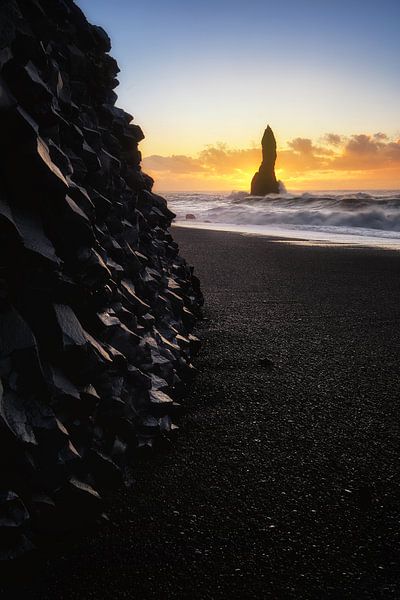 Plage de sable noir par Marvin Schweer