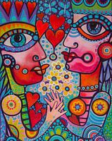 Le couple de mariés