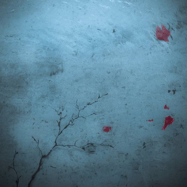 Still life with red by Mart van Zwam