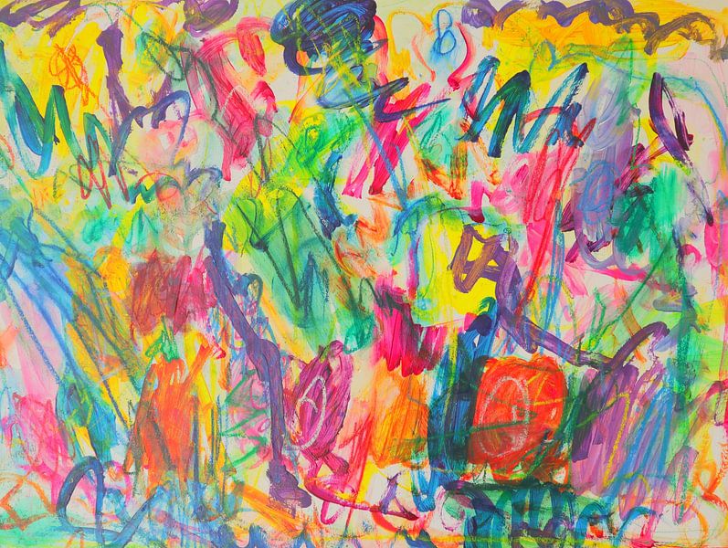 Abstract expressionisme van SpeelseKunst