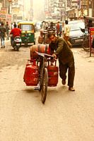 In de straten van India