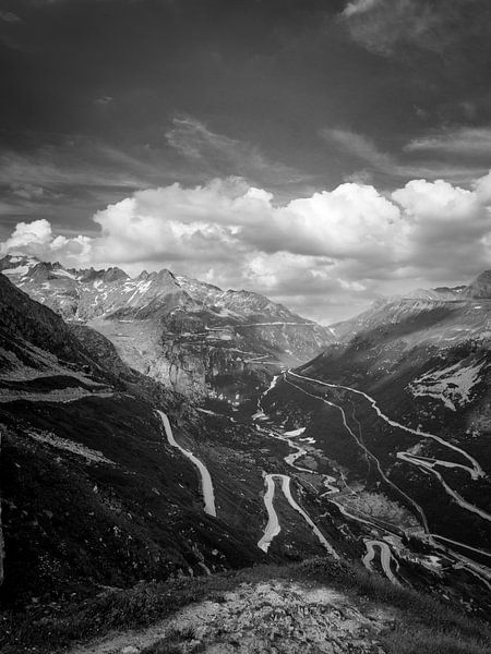 Passstrasse Aplen von Patrick van Lion