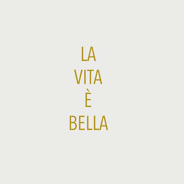 La Vita e Bella - Filmzitat von Maarten Lans
