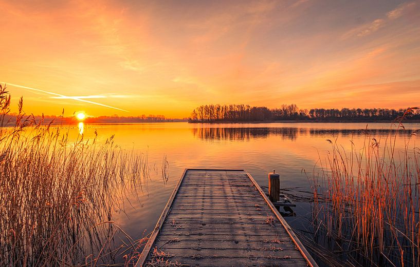 Old scaffolding by peterheinspictures