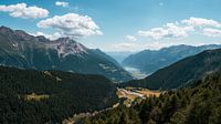 atemberaubender Panoramablick auf das Poschiavo-Tal