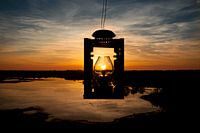 Die Sonne in der Laterne