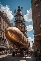 Steampunk - Turmzeppelin