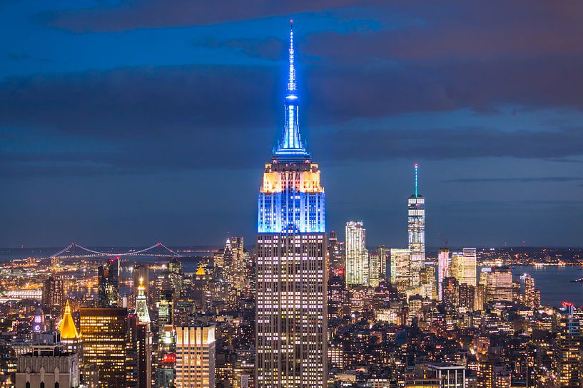 Blick auf Das Empire State Building von Volt
