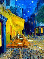 Café-Terrasse bei Nacht - Vincent van Gogh -1888