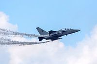 Straaljager in volle vlucht