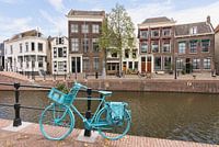 Blaues Fahrrad in Schiedam