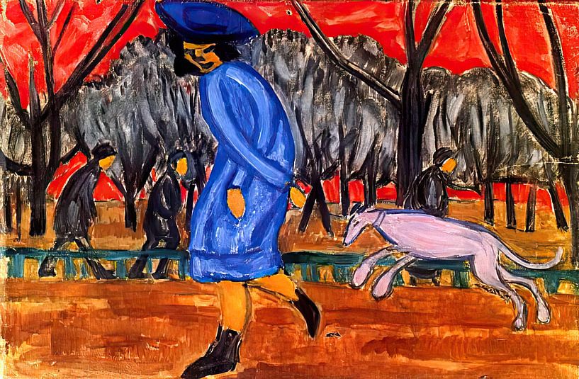 Olga Rozanova - Boulevard von Peter Balan