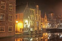 Alkmaar in HDR tijdens de nacht