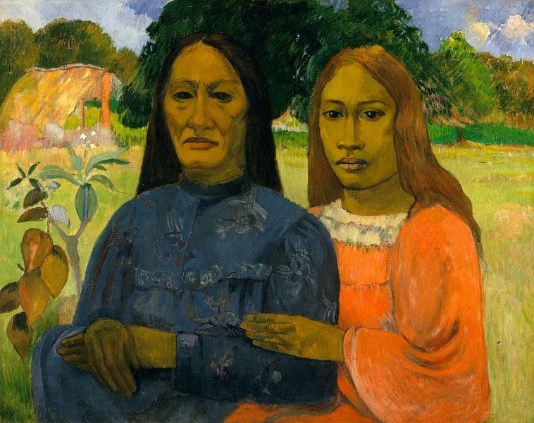 Zwei Frauen, Paul Gauguin von Meisterhafte Meister