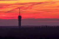 Sunrise with Television Tower/Mast Mierlo