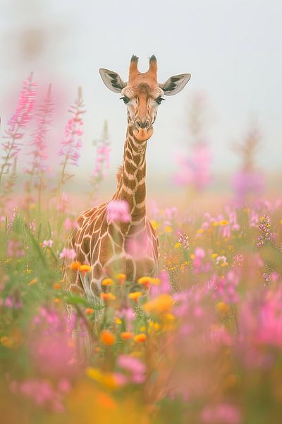 Giraffe van Poster Art Shop