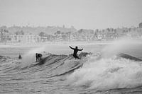 Surfers, Pacific Beach, San Diego, California