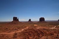 Monument Valley in Utah, Californië