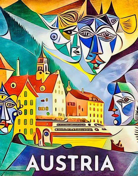 Austria, Globetrotter by zam art