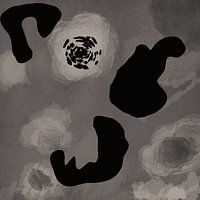 Silence morphique - Peinture abstraite dans les tons de terre